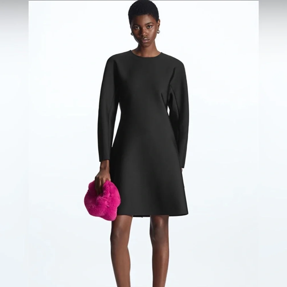 COS Structured Scuba Mini Dress - Picture 4 of 5
